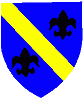 Classic logos are 2 coloured shields with a fleur-de-lys