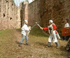 Fencing / sword fight