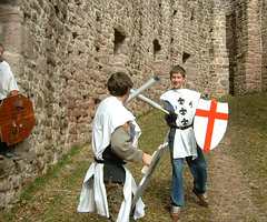 Fencing / sword fight