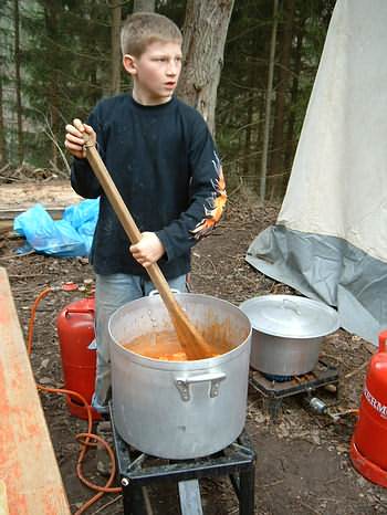 picture cooking for large groups