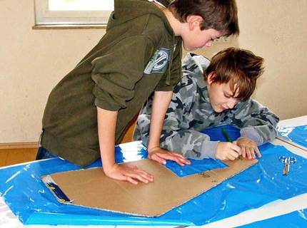 Crafting a kite