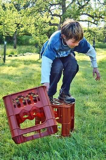 Beer crate racing