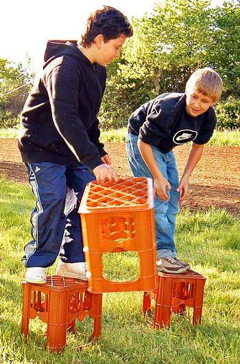 Beer crate racing