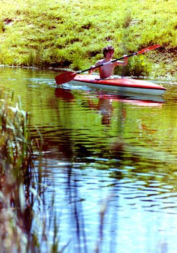 canoeing trip with children and adolescents