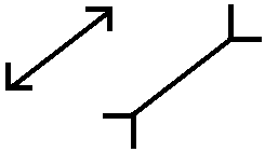 Both line lengths are equivalent long