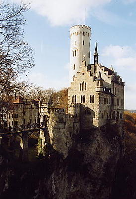 Lichtenstein Castle in Germany