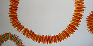 Pumpkin seed necklaces