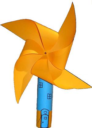 Paper windmill