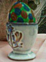 Easter egg finger prints