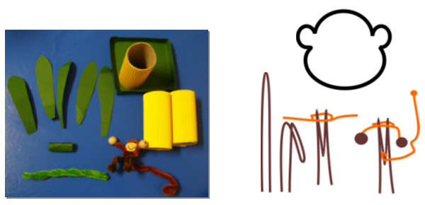 Instructions for Pipe cleaner monkey