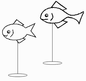 Fische für das Glasaquarium
