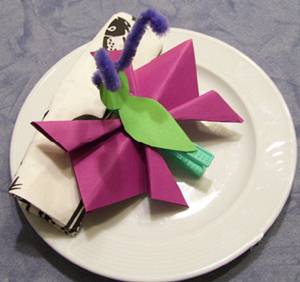 Butterfly Napkin holder