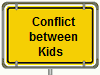 Dispute between children or teenagers