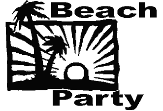  Invitation to a beach party 