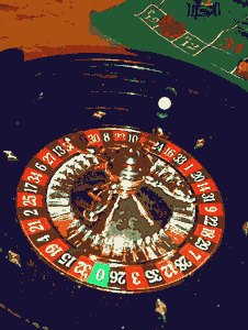 Casino evening - Roulette: This game cannot be missing from a casino evening.