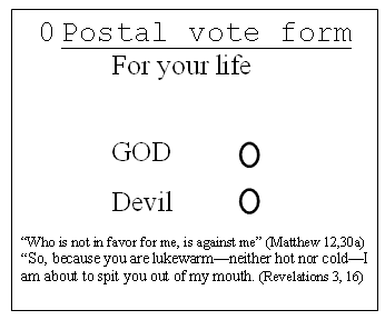 Election for your life