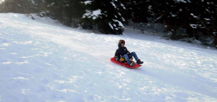 plastic sled