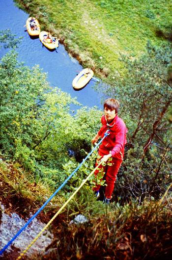 Abseiling