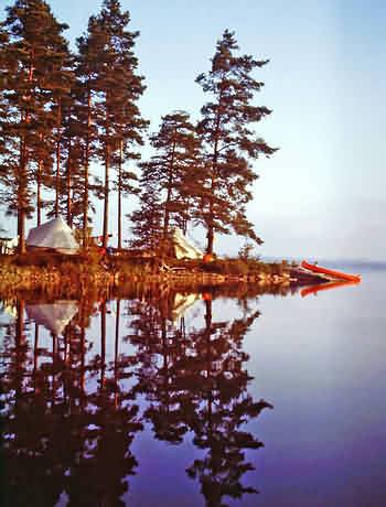 Canoeing in Sweden